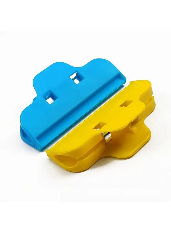 Yellow 10PC Adjustable Angle Phone Tablet Screen Fixer Adhesive Clamp Secure Grip - Image 5